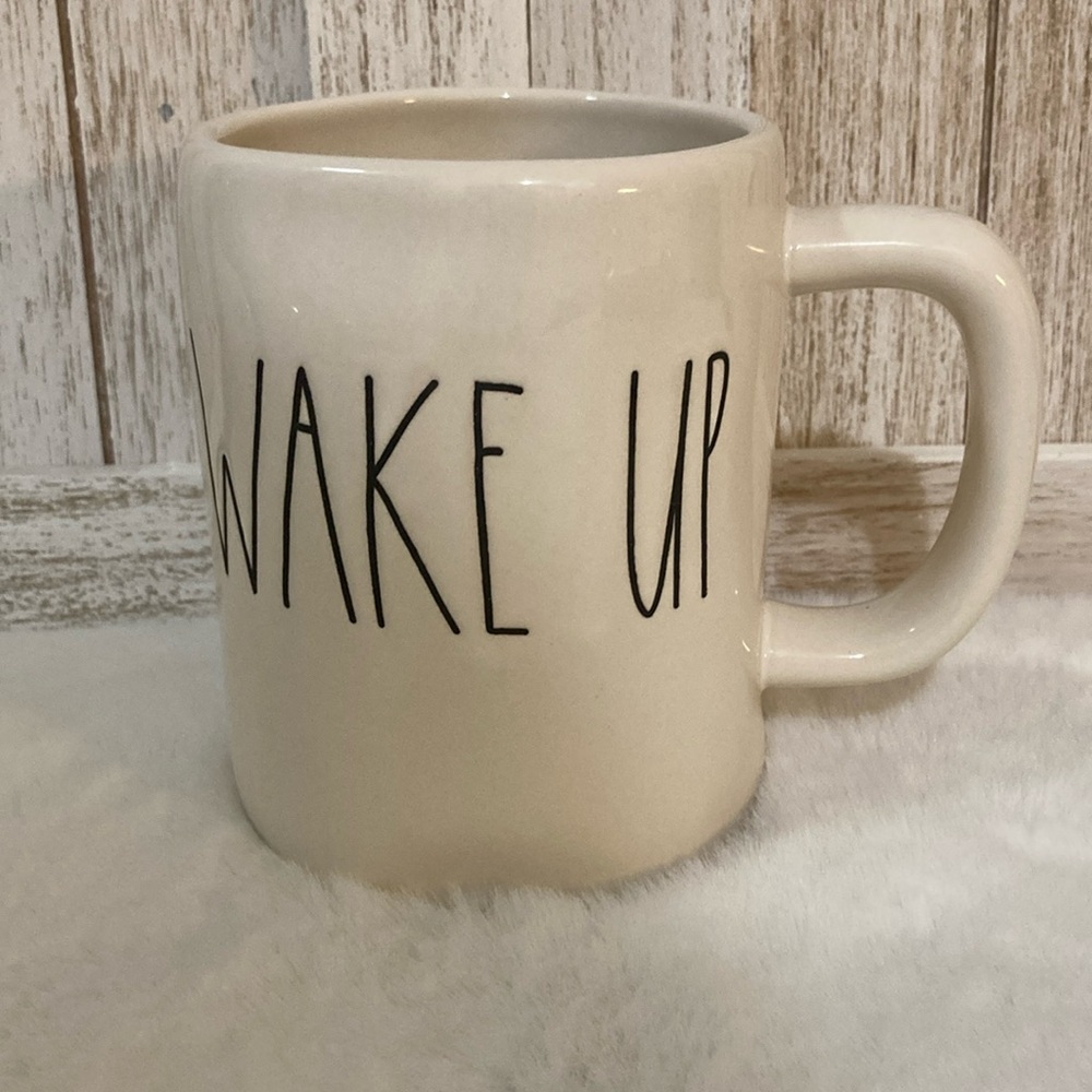Rae Dunn Wake Up Mug